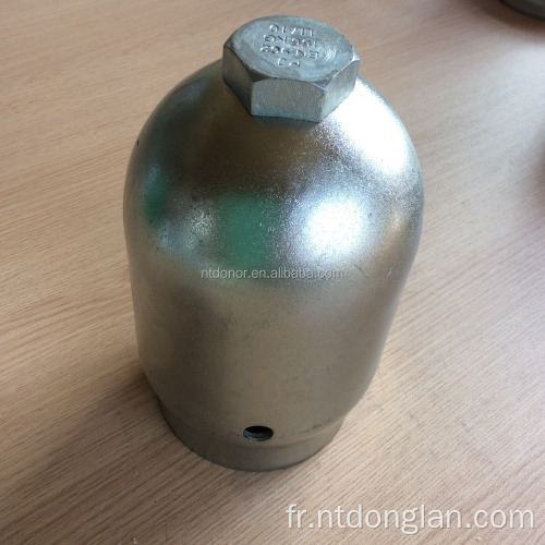 Cylindre à gaz à anneau de cou pour protéger le cylindre à gaz